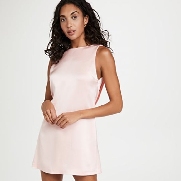NWT alice + olivia Lita Cowl Back Shift Dress - Picture 1 of 6